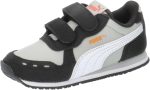 Puma Unisex Baby Cabana Racer Sl 20 V Inf Sneaker, Puma White Cherry Tomato, 23 EU