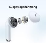 ⁦HUAWEI FreeBuds SE 2, 40-Hour Battery Life, Compact and Comfortable to Grip, 3 Hours of Music Playback on a 10-Minute Charge, IP54 Dust & Splash Resistance, Ceramic White⁩ - الصورة ⁦5⁩