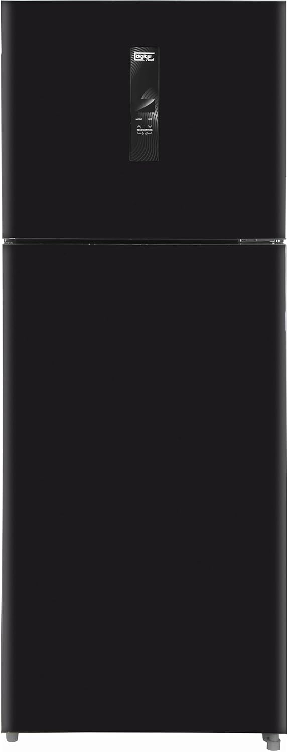 ثلاجة نوفروست يونيون اير 350 لتر ديجتال باب فضي محبب تحكم باللمس URN-420LB