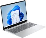 ⁦HP OmniBook 7 AI16-ay0006ne: Ultra 7-255H, 32GB Ram, 1TB-SSD, Intel Arc 140T, 16" Touch-2K,120Hz, Full backlit Keyboard +Free Game Pass 3 Months, Windows 11, Silver, 3 Year Warranty⁩ - الصورة ⁦3⁩
