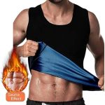 ⁦Sweat Shirt for Men Sauna – Slimming Body Shaper for Weight Loss, Quick-Dry Compression Top for Gym, Lightweight Sweat Enhancer for Fitness, Comfortable Workout Gear for Training Sessions 2XL.3XL⁩ - الصورة ⁦7⁩
