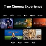 ⁦LG, OLED evo TV, 55 inch CS3 series, WebOS Smart AI ThinQ, Magic Remote, 4 side cinema, Dolby Vision HDR10, HLG, AI Picture Pro, AI Sound Pro (9.1.2ch), Dolby Atmos, 1 pole stand, OLED55CS3VA.AFU⁩ - الصورة ⁦18⁩