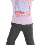 Focas by new cotton For Boys Pyjama waking up pj30070-lilac