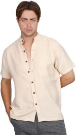 ⁦Men's Linen Shirt⁩ - الصورة ⁦6⁩