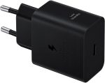 ⁦Samsung Original 45W PD Power Adapter With Compact Design/USB-C Port/USB Type-C to C Cable (5A/1.8m) Super Fast Charging- (Black)⁩ - الصورة ⁦3⁩