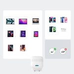 ⁦Anker 313 GaN 30W Foldable Charger PIQ 3.0 Durable Compact Fast Charger for iPhone 15/15 plus/15 Pro/15 Pro Max/14/13, Galaxy, Pixel 6/7, iPad/iPad Mini (Cable Not Included) (White)⁩ - الصورة ⁦6⁩