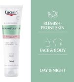 ⁦Eucerin DermoPurifyer Triple Effect Face and Body Cleansing Gel, Anti-Blemish, Anti-Marks and Anti-Shine, with Salicylic Acid and AHA/BHA/PHA Acid Complex, 150ml⁩ - الصورة ⁦3⁩