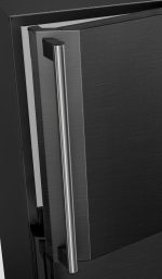 ⁦Sharp SJ-48C(BK) No Frost Refrigerator with 2 Doors, 396 Liters, Black⁩ - الصورة ⁦4⁩