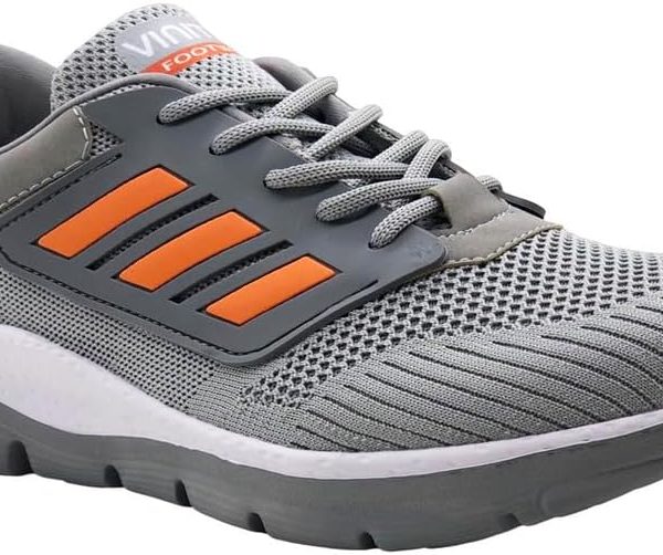 حذاء رياضي للرجال 702292-7022920408 من فينيتو بنعل ايفا - حذاء جري رياضي مريح - رمادي 702292، 46 EU