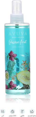 ⁦AVUVA Body Splash Passion Fruit 253 ml⁩ - الصورة ⁦2⁩