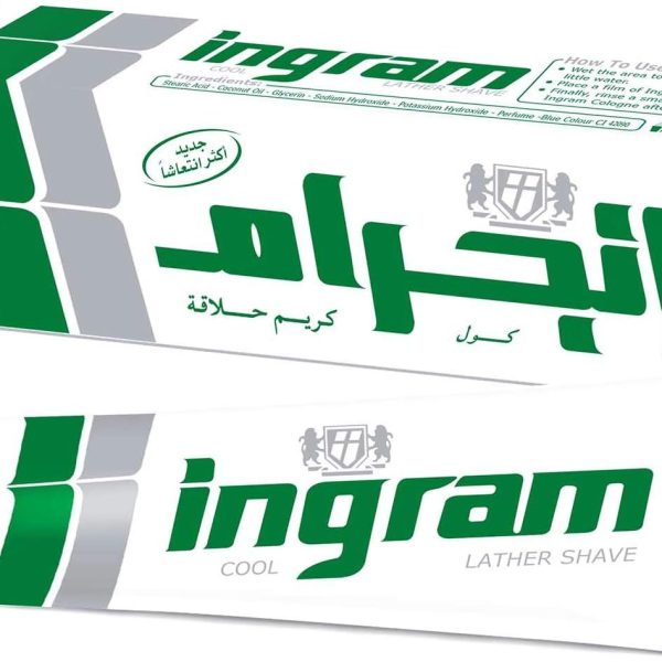 كريم حلاقة كول من انجرام - اخضر، 40 جم