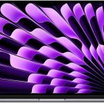 Apple 2023 MacBook Air laptop with M2 chip: 15.3-inch Liquid Retina display, 8GB GB RAM, 256GB;GB SSD storage, Touch ID. Works with iPhone/iPad; Space Grey; English