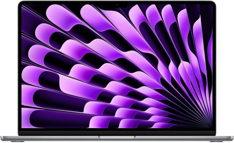 Apple 2023 MacBook Air laptop with M2 chip: 15.3-inch Liquid Retina display, 8GB GB RAM, 256GB;GB SSD storage, Touch ID. Works with iPhone/iPad; Space Grey; English