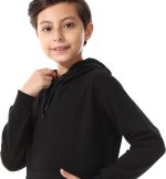 ⁦سويت شيرت بغطاء للرأس وجيوب متصلة للأولاد ومبطن من اندورا⁩ - الصورة ⁦4⁩