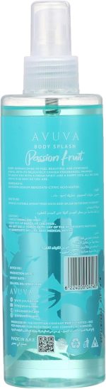 ⁦AVUVA Body Splash Passion Fruit 253 ml⁩ - الصورة ⁦3⁩
