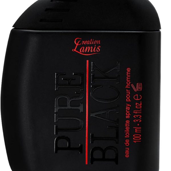 بيور بلاك من كريت ون لاميس للرجال بسعة 3.4 اونصة سائلة