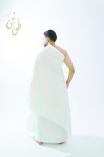 ⁦TAWAF Ihram Ehram Clothes Men Hajj & Umrah100% Egyptian Cotton 1300 gm 2 pieces with Snap Buttons⁩ - الصورة ⁦7⁩