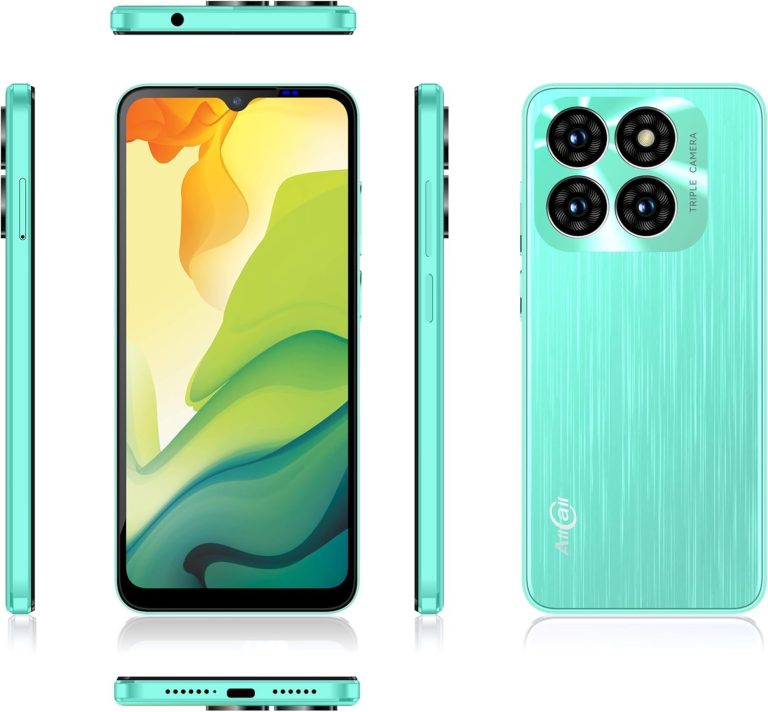 AllCall Magic 15 MAX 128GB + 4GB RAM Smartphone, Cyan Green