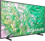 ⁦Samsung 65 Inch TV Crystal Processor 4K LED - Titan Gray - UA65DU8000UXEG [2024 Model]⁩ - الصورة ⁦2⁩