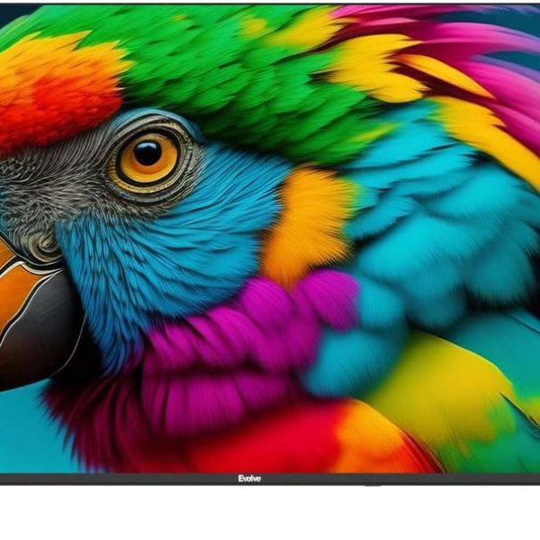 Evolve 50 Inch Full HD Smart LED Frameless TV, Black - VLD50SAWOR