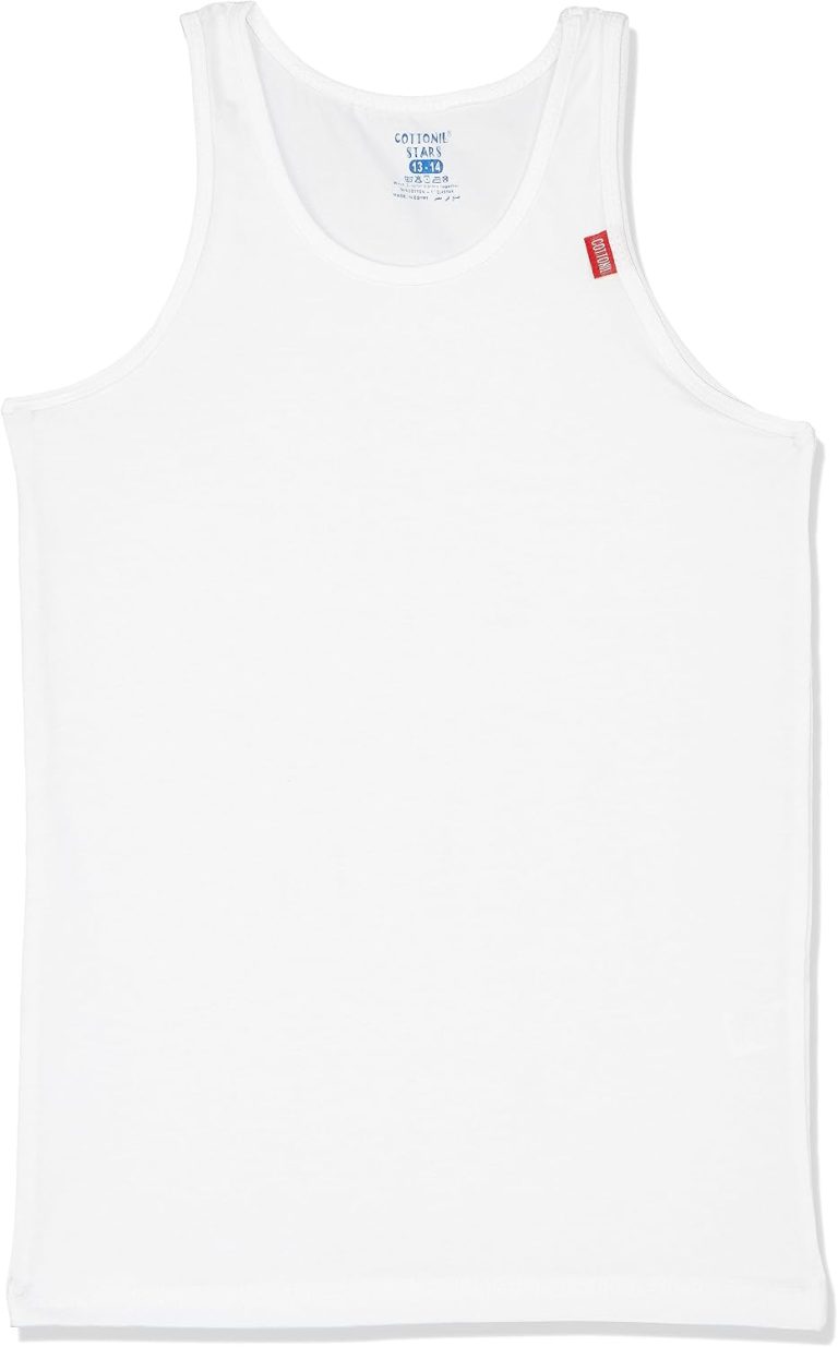 Cottonil Under Shirt For Boys - White