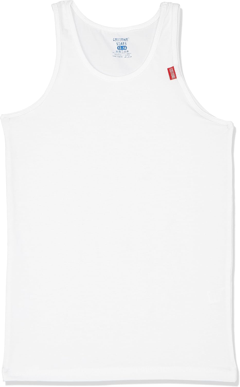 Cottonil Under Shirt For Boys - White