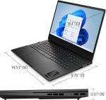 ⁦HP OMEN 16-k0033dx Gaming Laptop -12th Intel Core i9-12900H, 16GB DDR5 RAM, 1TB SSD, 16.1" QHD (2560x1440) 165 Hz IPS 300 nits, NVIDIA GeForce RTX 3060 6GB GDDR6 Graphics, 4Z RGB⁩ - الصورة ⁦7⁩