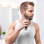 ⁦SOKANY Hair Shaver & Clipper SK-LF-9990 Professional Trimmer, Stainless Steel Blade, LCD Display, 120-Min Cordless, Non-Slip Grip⁩ - الصورة ⁦7⁩