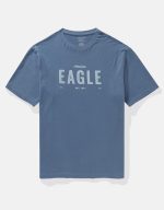 ⁦American Eagle Mens Logo Graphic T-Shirt⁩ - الصورة ⁦4⁩