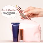 ⁦Ckeyin Rechargeable Eyebrow Hair Remover USB Rechargeable 2 in 1 Painless-Precision Eyebrow Trimmer Eyebrow Razor Tool with Built-in LED Light Facial Trimmer for Nose, Lips,Body⁩ - الصورة ⁦7⁩
