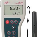 AD330 Professional Waterproof Conductivity-TDS-TEMP Portable Meter with GLP ADWA