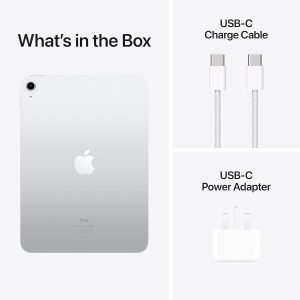 ⁦Apple 2022 10.9-inch iPad (Wi-Fi, 256GB) - Silver (10th generation)⁩ - الصورة ⁦6⁩