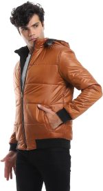 ⁦Andora Mens Double Face Waterproof Bomber Jacket⁩ - الصورة ⁦2⁩