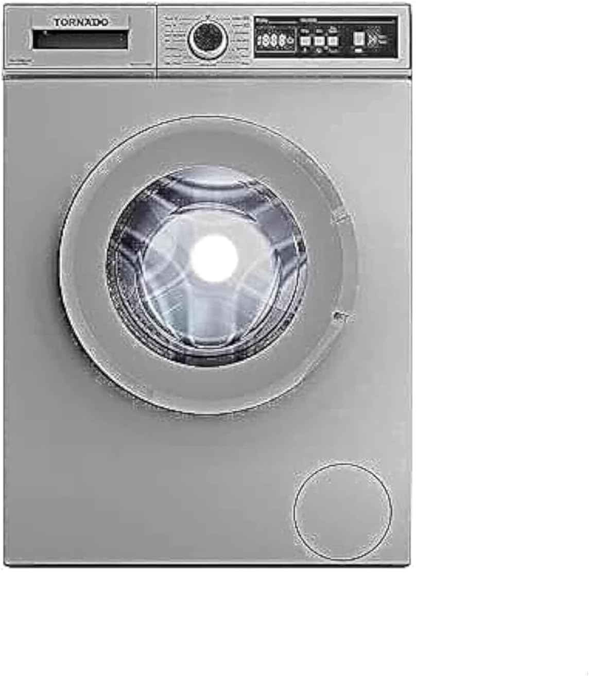 616sLo3KUXL._AC_SL1500_.jpg Tornado Full Automatic Washing Machine, 6 Kg, Silver - TWV-FN68SLOA
