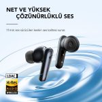 ⁦Anker soundcore Liberty 4 NC Wireless, 98.5% Noise Reduction, Adaptive Noise Cancelling to Ears 50H Battery, Wireless Charging, Bluetooth 5.3+ 18 Months Local Warranty - Black⁩ - الصورة ⁦4⁩