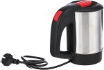 Zada ZKT-160 500W Stainless Steel Travel Kettle, 600 ml Capacity, Silver/Black - الصورة 3