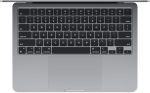 ⁦Apple 2024 MacBook Air 13-inch Laptop with M3 chip: 13.6-inch Liquid Retina Display, 8GB Unified Memory, 256GB SSD Storage, Backlit Keyboard, 1080p FaceTime HD Camera, Touch ID; Space Gray⁩ - الصورة ⁦2⁩