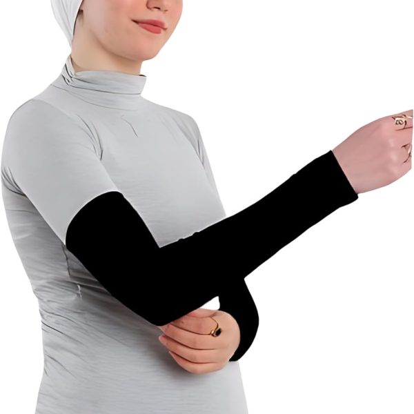 MIZAYEH Sports Compression Sleeves Arm Palm Sun Protection Multi Colors - Light and Comfortable Unisex Wrist and Hand Cincher