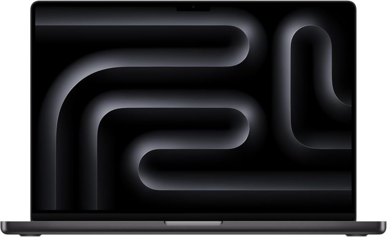Apple 2023 MacBook Pro Laptop M3 Pro chip with 12‑core CPU, 18‑core GPU: Built for Apple Intelligence, 16.2-inch Liquid Retina XDR Display, 18GB Unified Memory, 512GB SSD Storage; Black; EN Keyboard