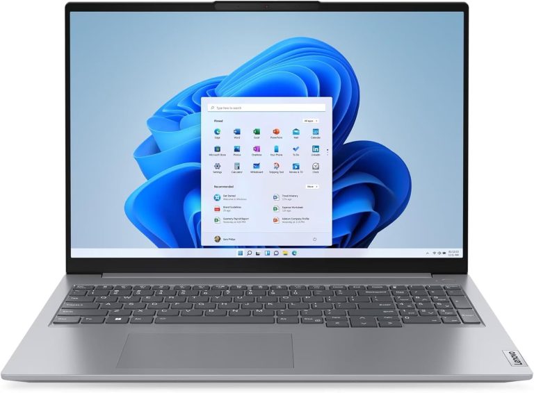 Lenovo ThinkBook 16 G6 IRL Laptop Intel Core i5-1335U 512GB SSD 8GB RAM 16" WUXGA Integrated Intel Iris Xe Dos - Arctic Grey