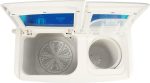 Passap Half Automatic Washing machine -10 Kilo -Bombe-White - الصورة 5