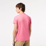 Lacoste Mens Crew Neck Pima Cotton Jersey T-Shirt - الصورة 4