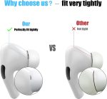 ⁦YUWAKAYI [3 Pairs] Replacement Ear Tips for Airpods Pro & Pro 2nd Gen with Noise Reduction Holes, Silicone Ear Tips with Portable Storage Box & Fit in Charging Case (S/M/L)⁩ - الصورة ⁦5⁩