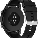 Generic Watch Strap Band for Huawei Watch 3/3 Pro/GT2 Pro/GT2e/GT2/GT 46mm/Galaxy Watch 3 45mm/Galaxy Watch 46mm/Gear S3/Ticwatch Pro 3, 22mm Silicone Sports Gym Watch Strap, Silicone