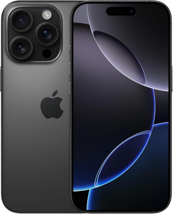 Apple iPhone 16 Pro (128 GB) - Black Titanium with Face ID | Tax Paid | 2 Years Official Warranty