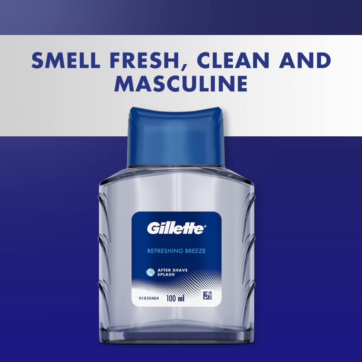 ⁦Gillette Refreshing Breeze, After Shave Splash – 100ml⁩ - الصورة ⁦5⁩