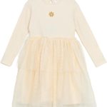 LC WAIKIKI Crew Neck Floral Girls' Dress