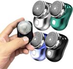 ⁦Mini Electric Hair Trimmer, Rechargeable Facial Shaver, Unisex Body Hair Removal Device⁩ - الصورة ⁦2⁩