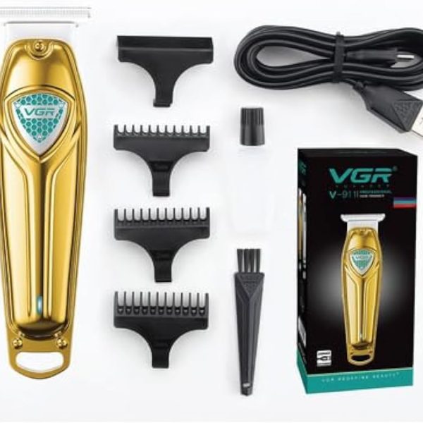 VGR Rechargeable Cordless Shaver V-911 Works For 180 Minutes After Charging Stainless Steel Blade