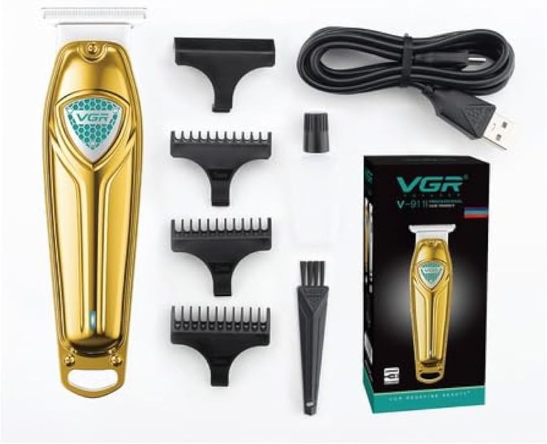 VGR Rechargeable Cordless Shaver V-911 Works For 180 Minutes After Charging Stainless Steel Blade